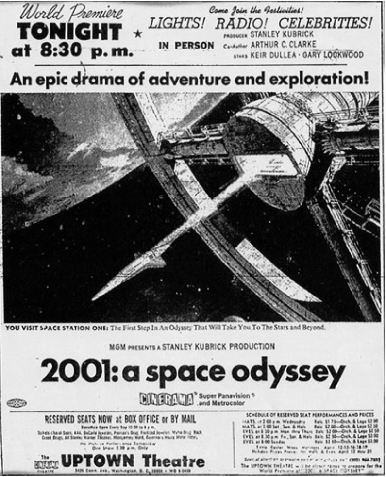 PhenomenaExp's tweet photo. 2 de abril de 1968
Hoy hace justo 55 años
La premiere mundial de 2001: Una odisea del espacio
Obra maestra y cumbre donde las haya
Y uno de nuestros filmes de cabecera... y marquesina
¿Cuántas veces la has visto tú? https://t.co/95RV2eTqk3