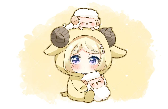 #つのまきあーと#着ぐるみパジャマ 