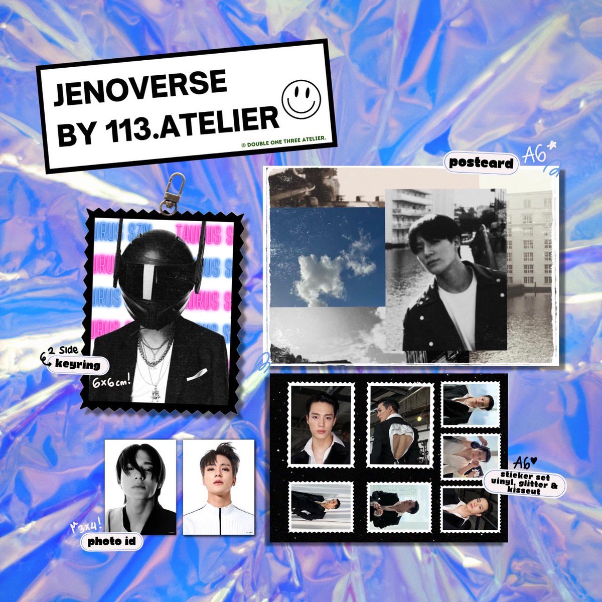 marsjupii's tweet photo. #. RTs &amp; likes are v much appreciated! 𓆩ᥫ᭡𓆪 

PRE-ORDER IS NOW OPEN! 💥
JENOVERSE ☆
a jeno kit by 113.atelier 

💰IDR. 45,000 dp 30,000
🔗 https://t.co/OXjIBuNNsK

 🗓️ CLOSE: 9 APRIL. 
# real pic will uploaded soon
# est. 7 working days

🚚 Jakarta Selatan. https://t.co/HjEeRhMnvi