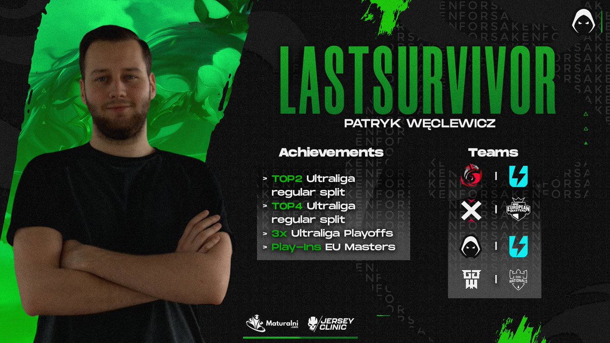 LastSurvivorPL's tweet photo. Hello! 🇵🇱🇬🇧
After a successful split and reaching  the playoffs with @_ForsakenGG_ 
I'm looking for opportunities in all regions 🌐🤝

Mainly interested in Head Coach/Assistant positions  🧑‍💼
Able to work on low resources 💎

More info via DM ✉️

Likes ❤️ and RTs 🔃 appreciated 🙏 https://t.co/HNwMFV9f8h