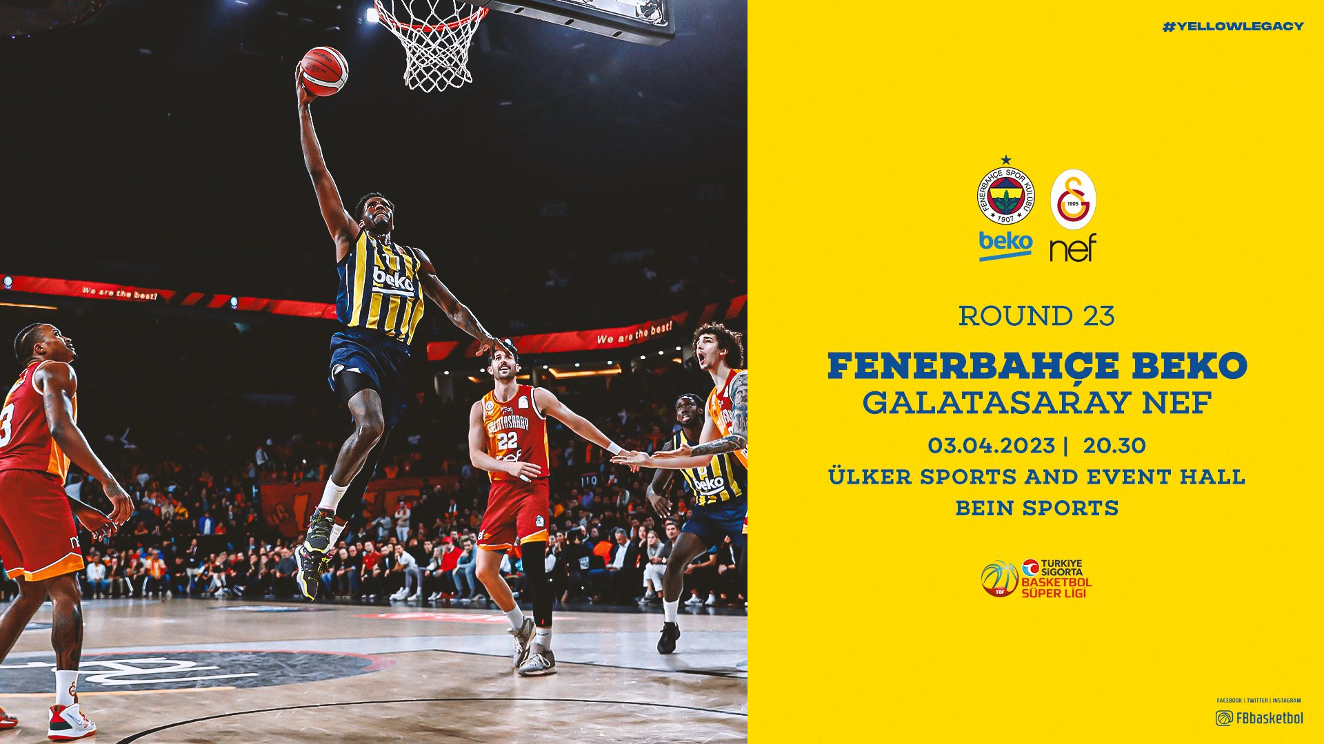 Fenerbahçe beko Türkiye ligi derbi