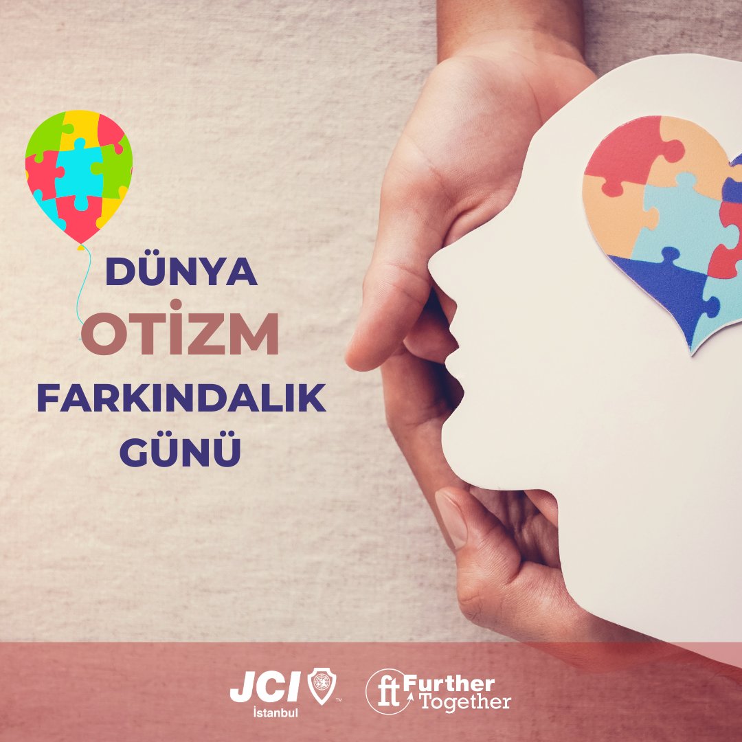 Bugün Dünya Otizm Farkındalık Günü! 

Otizmli bireylerin hayatlarında destek ve anlayış önemlidir. Bugün, otizmli bireyleri ve ailelerini desteklemek için mavi renkli giysiler giyerek, farkındalığı artırabilir ve onların hayatında pozitif bir etki yaratabiliriz.