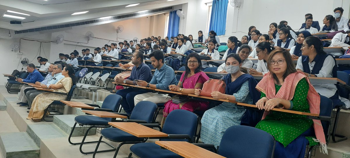 DMCHdiphu's tweet photo. Students' Day was observed in DMC&amp;H on the occasion of 67th birth anniversary of Bodofa Upendranath Brahma in the presence of Principal Prof. Sumitra Hagjer, Staff President Prof. Sourabh Borkotoky and other dignitaries as well as students of the college. 
#CMOffice  
#NHM_assam https://t.co/zP6bP0C7dw