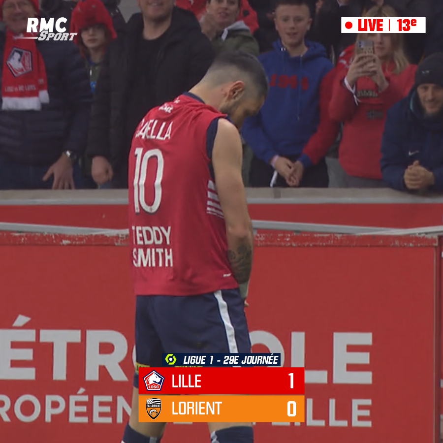RMCsport's tweet photo. 💪 Cabella montre les muscles et ouvre le score pour Lille dans ce match ! (13e)

https://t.co/60QRqOcB3V https://t.co/OjSpSRAGh4