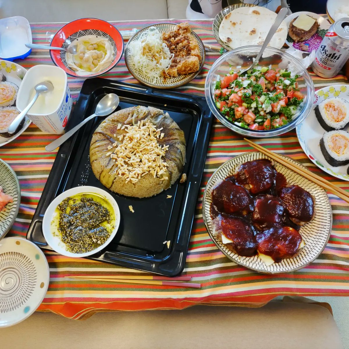 日本でヨルダンワインが飲める幸せ💖
ヨルダン料理も久しぶりに作った✨

#zumot_japan
#オーガニックワイン