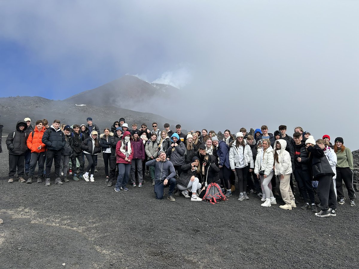 Day 3 = Mount Etna. Stunning views, cable cars and 4x4 bus ride <a href="/cams_hill/">CamsHillSchool</a>  <a href="/camsgeog/">Cams Hill Geography 🌍</a>  @camshillHT
