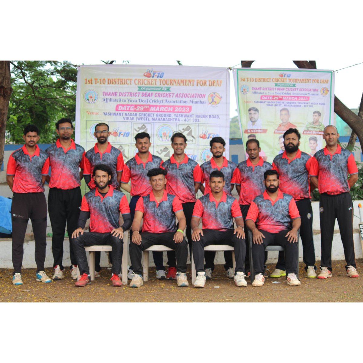 prabhatmandal57's tweet photo. 1ST T-10 District cricket tournament for Deaf 
Organised by- THANE DISTRICT DEAF CRICKET ASSOCIATION 
Affiliation- yuva deaf cricket Association mumbai 
Dated-29th march 2023 
Venue- Yashwant nagar cricket Ground Yashwant nagar road virar (west) Maharashtra 401303 https://t.co/6sHUG7Xa4X