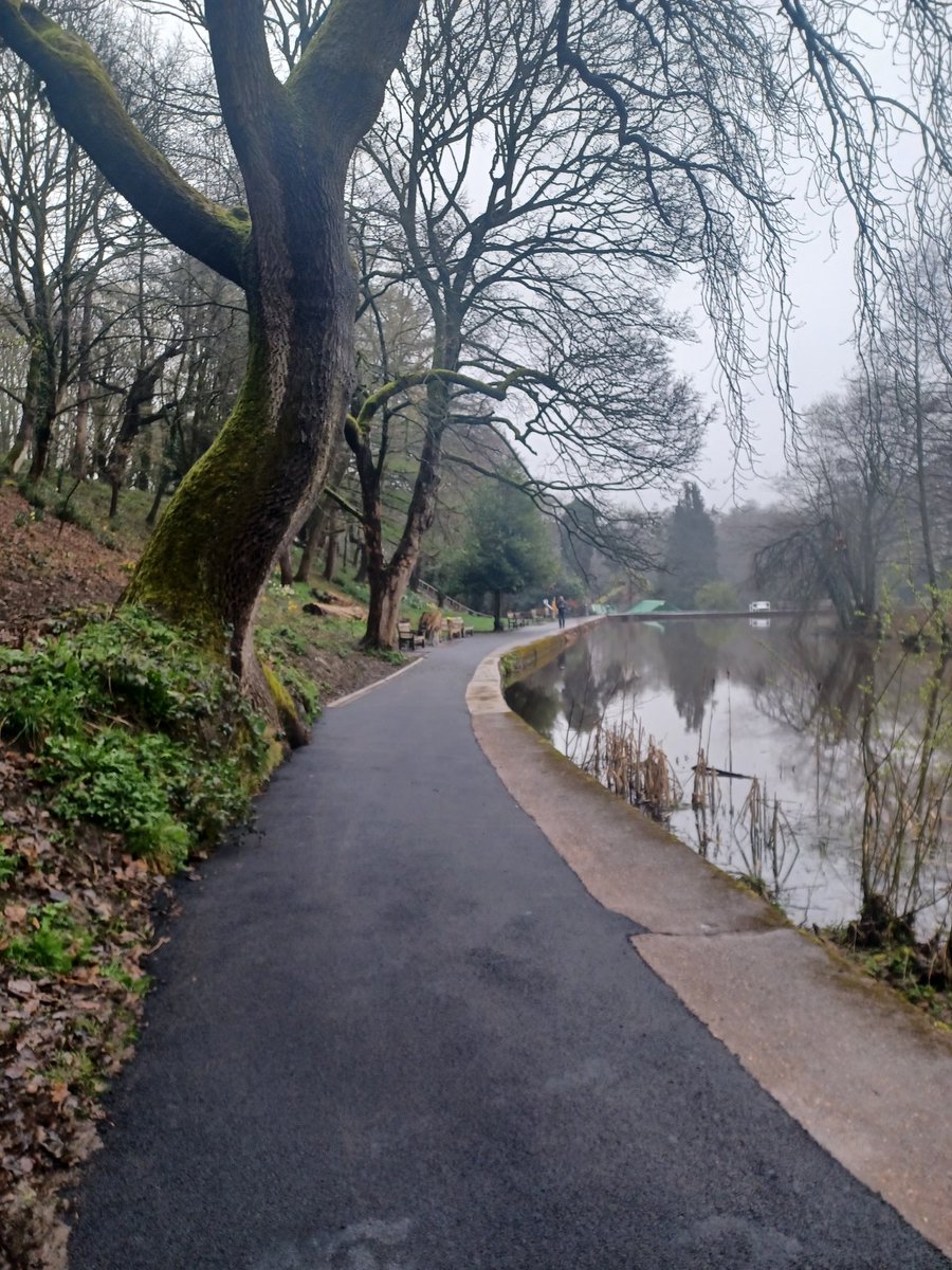 The final part of the Forge Dam improvements! Resurfacing of the path surrounding the now desilted dam. Its been a really challenging project - fab and a relief it's done! <a href="/movemoresheff/">Move More Sheffield</a> <a href="/FoPVSheffield/">FoPV Sheffield</a> @ParksSheffield <a href="/theoutdoorcity/">The Outdoor City</a> <a href="/ShefEnvironment/">Sheffield Environmental</a>