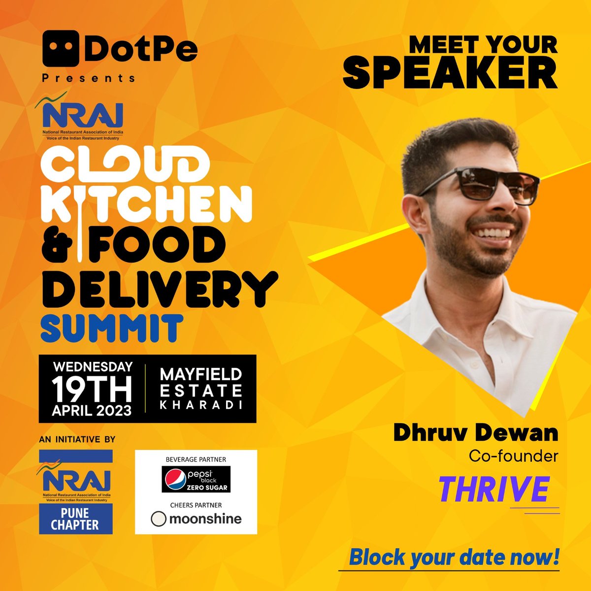 Looking to keep up with the fast-paced cloud kitchen and food delivery industry? Join our summit and attend keynote speeches by industry experts who will be leading important forums.
<a href="/dhruvdewan90/">Dhruv Dewan</a>  @prafulchandawarkar <a href="/gaurav_gite/">Gaurav Gite</a> <a href="/KytchensIndia/">Kytchens</a>  <a href="/Karan_Tanna/">Karan Tanna</a>