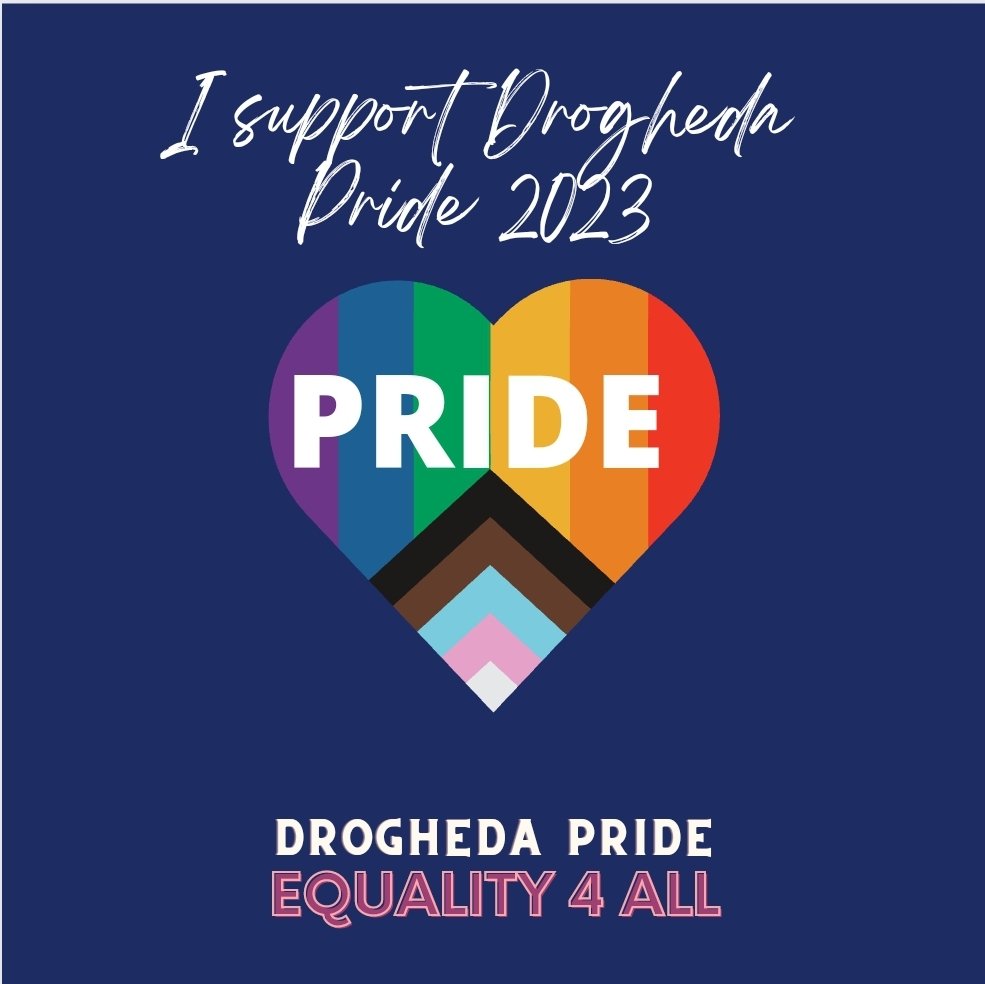 Drogheda Pride is approaching, and we want everyone involved. 

Equality 4 all is our message.

Feel free to repost or share it with your business / company / personal socials.

#Equality4all #droghedapride