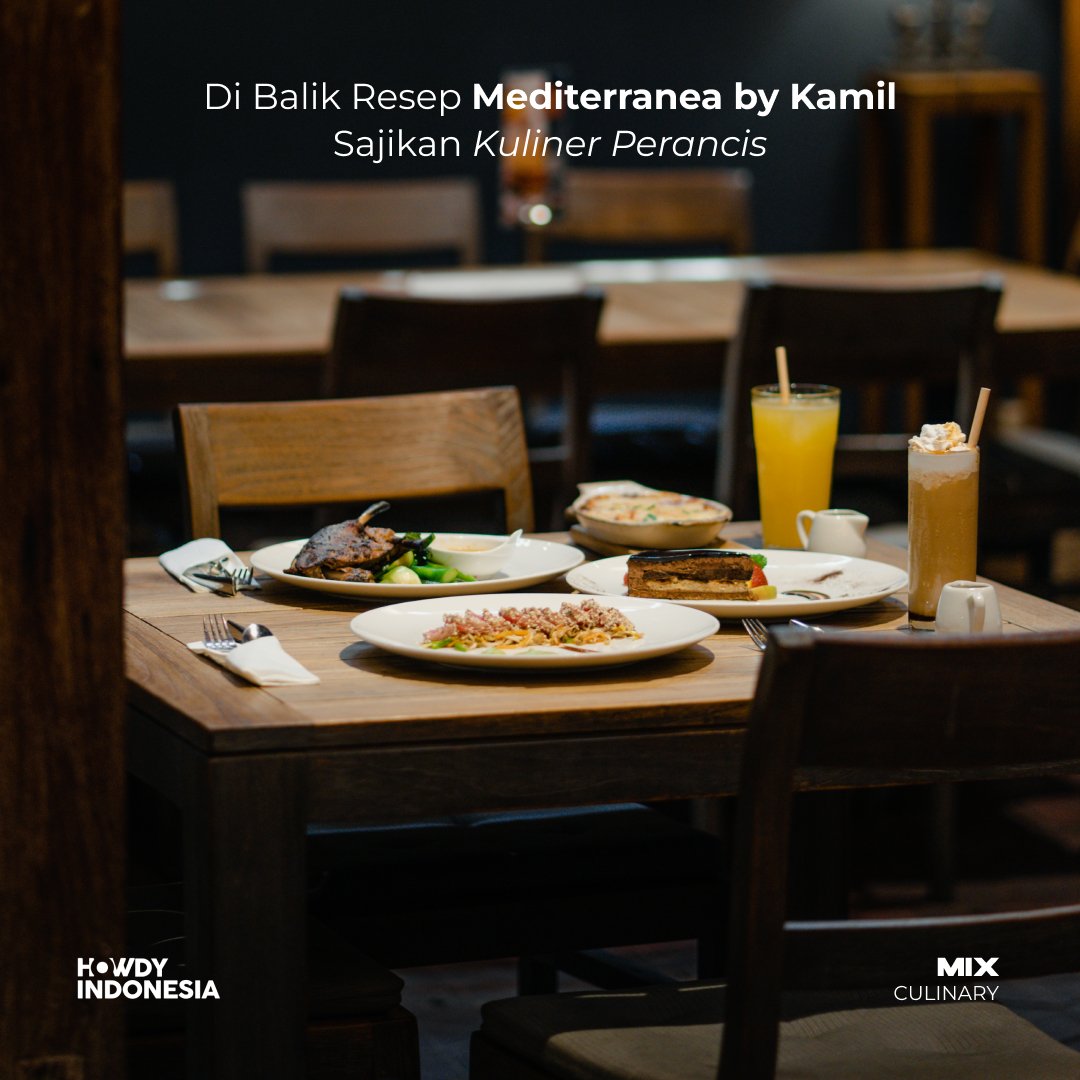 howdyindonesia's tweet photo. #HowdyMix: Kami berbincang dengan Camille Massard-Combe, owner sekaligus chef Mediterranea Restaurant. Sejak tiba di Indonesia pada 2008, ia terus meracik resep kuliner Perancis yang cocok untuk lidah orang Indonesia. Selengkapnya: https://t.co/Uwlv17ymIj https://t.co/bmKPIr2pCr