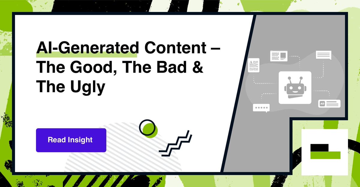 impactmedia's tweet image. AI-generated content is currently the big buzz in marketing. But what does it actually mean? What can this technology do, and where might its limitations lie?

#ai #aicontent #aigeneratedcontent

impactmedia.co.uk/insights/ai-ge…