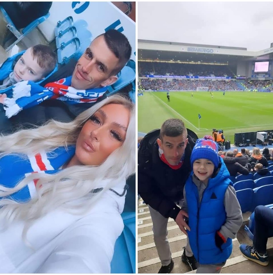 Glenthompo7's tweet image. Amy-Louise &amp;amp; Elis first trip to Ibrox 💙

Thanks to @Kai_A_ legend 🇬🇧🫡