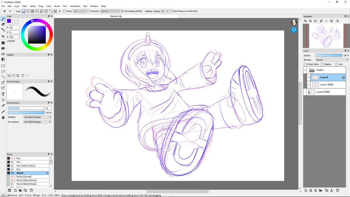 WIP Pikamee fanart #pikart #thankyouPikamee #pikamee