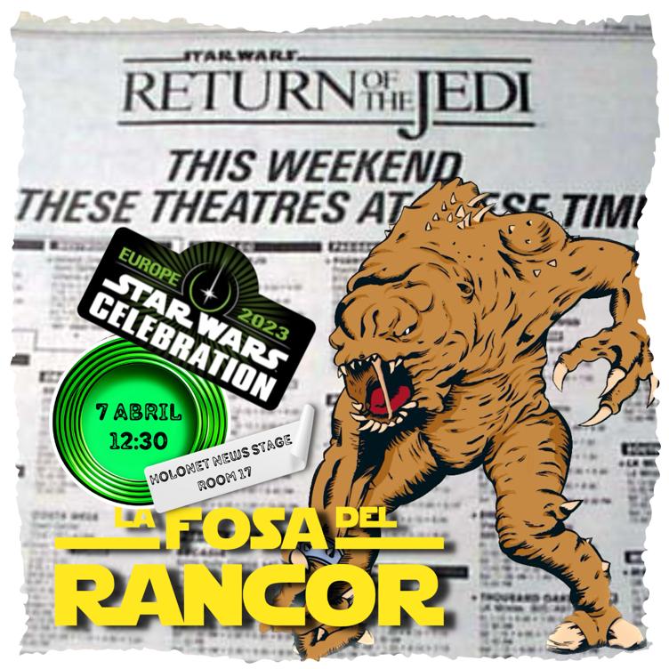 ⭐️STAR WARS CELEBRATION⭐️
¡En 5 días tendremos nuestro panel en la <a href="/SW_Celebration/">StarWars Celebration</a>!
Os esperamos el viernes 7 de abril a las 12:30 en la sala 17 de la "Holonet News Stage" para recordar los 40 años de 'El Retorno del Jedi' en nuestro país.
¡Nos vemos en la #SWCE! 
#StarWars✨