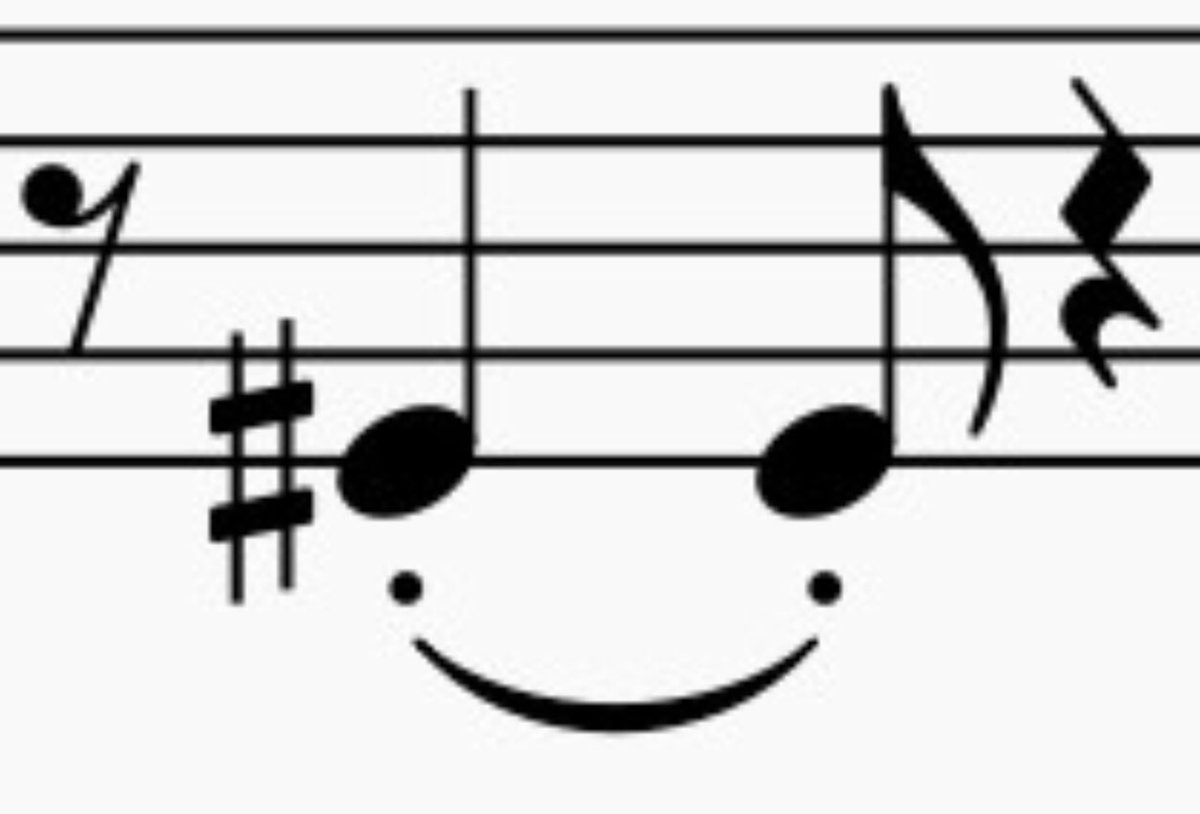 It’s my twitter anniversary! I was inspired to make this account by watching other TMN cinematic universe accounts and the Harmless Music Notation April Fool’s joke. Now here we are a year later and all you 15,000+ of my followers wanting to make music more wholesome! ❤️🎵🎶✨
