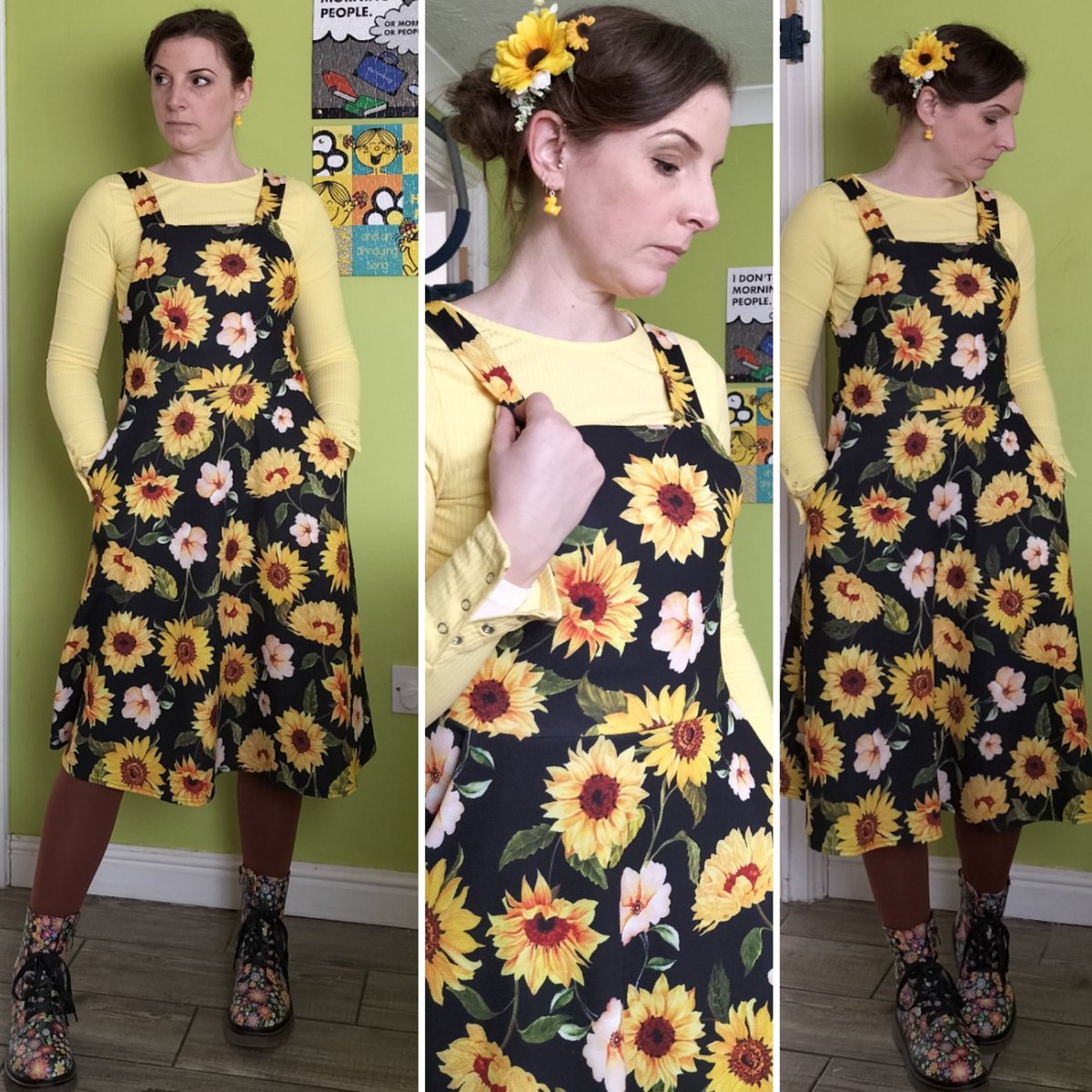 bookishmorwenna's tweet photo. First wear of Tamar today for a children's party!
Sunflowers βοΈ
Yellow βοΈ
Great name βοΈ
Pockets βοΈ
@popsyclothing
#popsyclothing #itsgotpockets #tamar #ootd #outfitoftheday #popsy https://t.co/CUPH1vNYUy