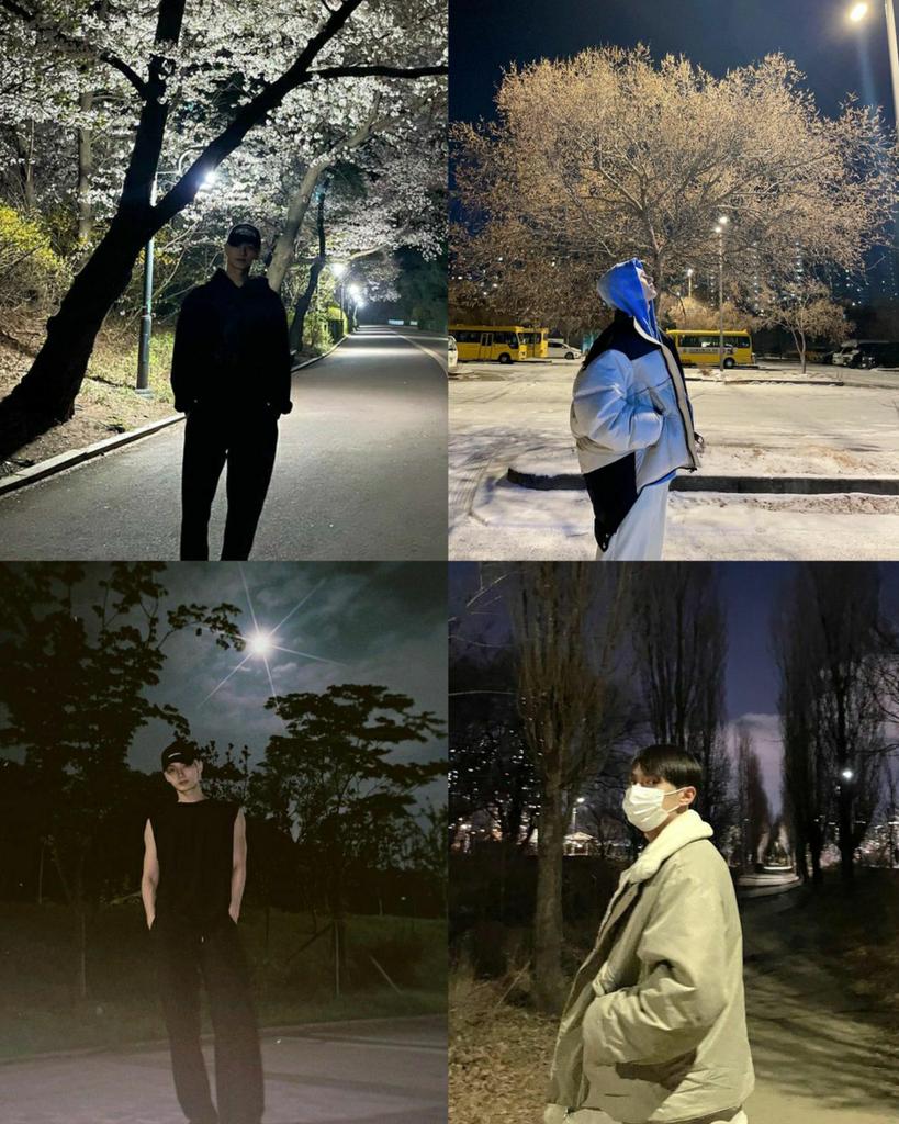 Late night walk with junhui would be nice.