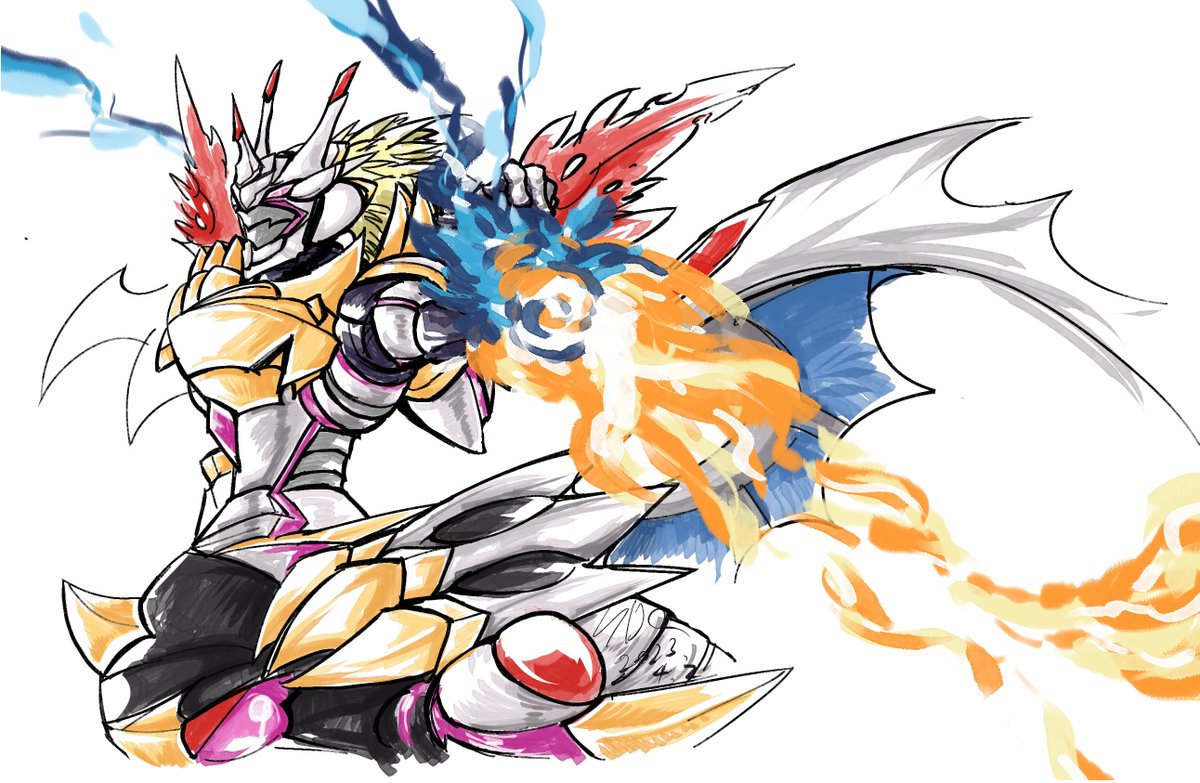 roichi404's tweet photo. #Digimon #DigimonGhostGame #Proximamon #プロキシマモン I only want him show up in DGG,but ,whatever https://t.co/uRS4245Ues