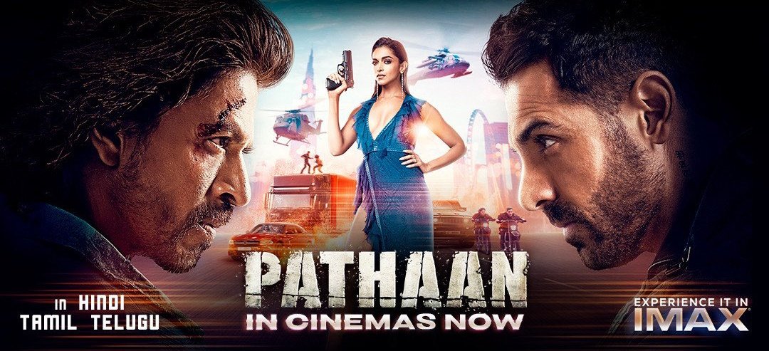 Watched Pathaan🍿🎬 @iamsrk Screen Presence ❤️🔥... @deepikapadukone Stunts💥 #SalmanKhan Entry 😳 That Train Sequence 😂🔥 was Ultimate🍿
#Leo #Pathaan #PathaanOnPrime