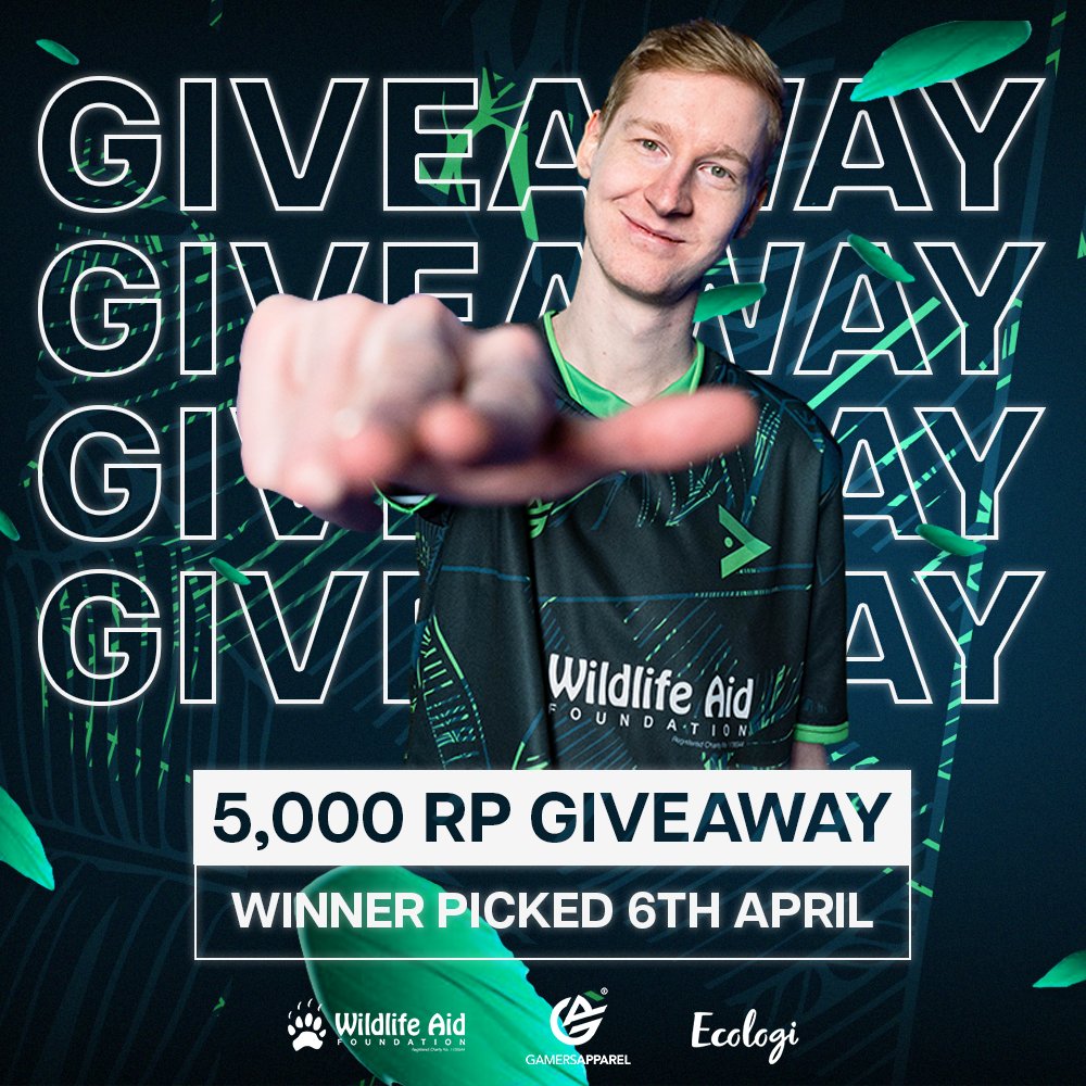After qualifying to EMEA Masters Verdant and I are doing a giveaway for 5000 RP (EU only) to celebrate 🥳

How to enter:
Follow @Verdant_gg and <a href="/KehvoLoL/">Kehvo</a> 
Like + Retweet and tag two friends in the replies 🔥

#ThriveByNature