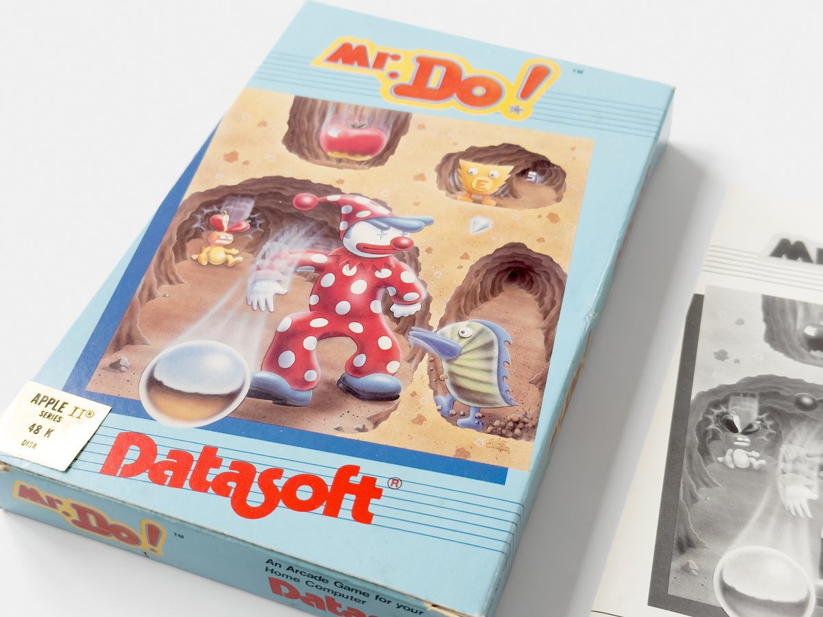 ErnstKrogtoft's tweet image. Q-Bits From my Personal Collection – Mr. Do!
retro365.blog/2023/03/31/q-b…
#MrDo #Datasoft #AppleII #Universal #Retrogames #BigBoxPCGames