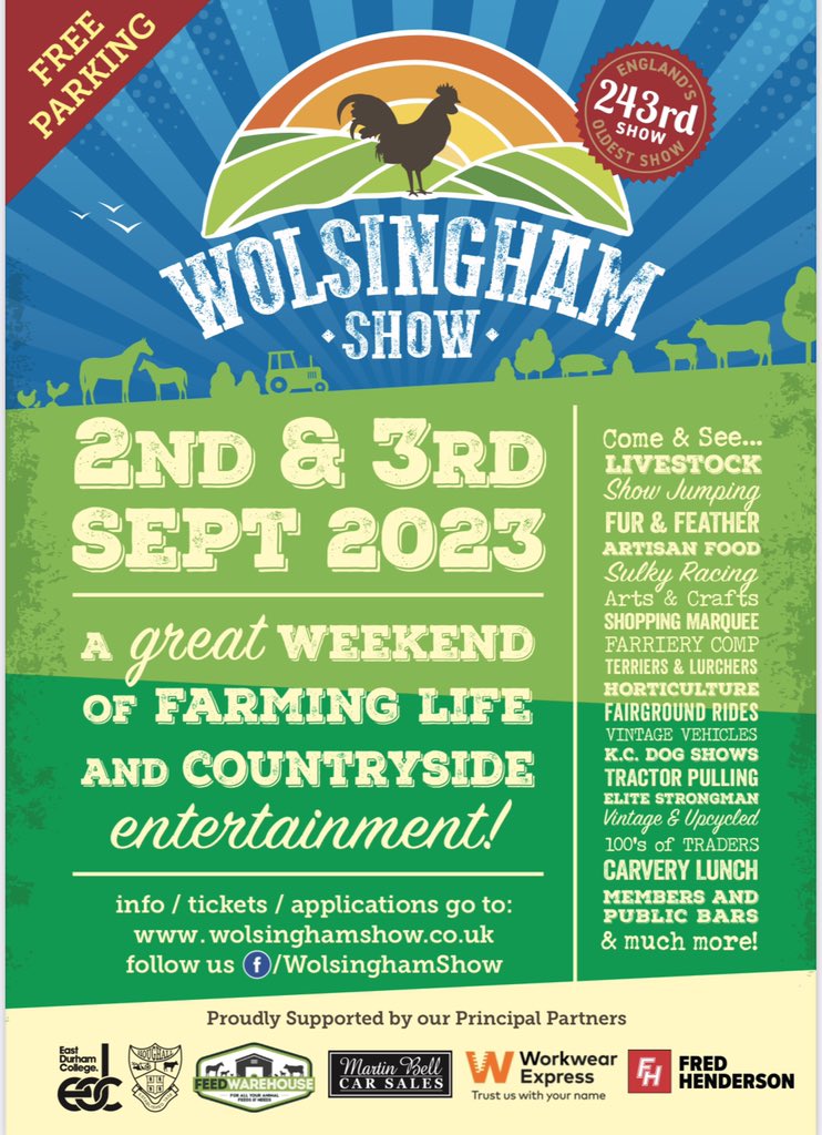 🌈 Wolsingham Show tweet media