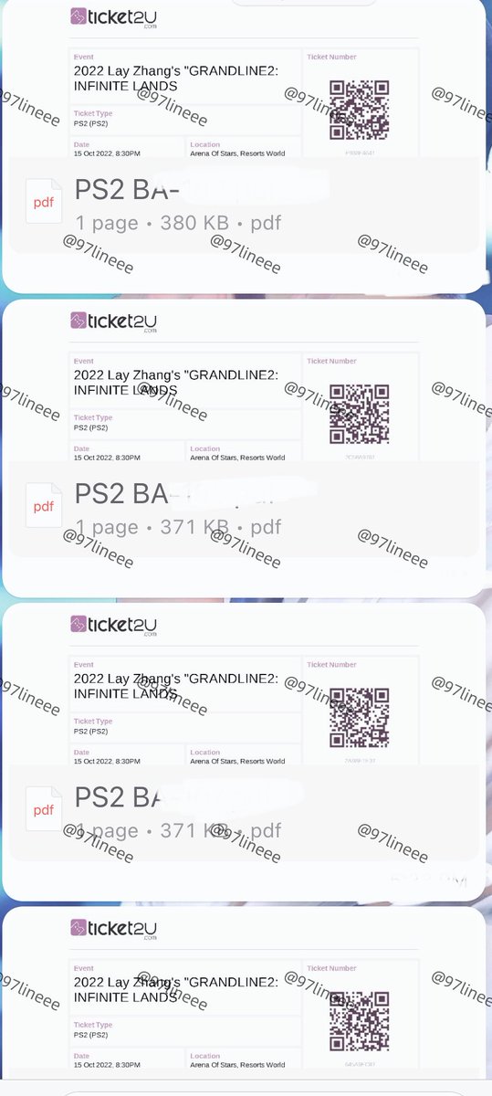 97lineeee's tweet photo. *PREVIOUS TICKETING PROOF THREAD* https://t.co/jyV41zAHaP