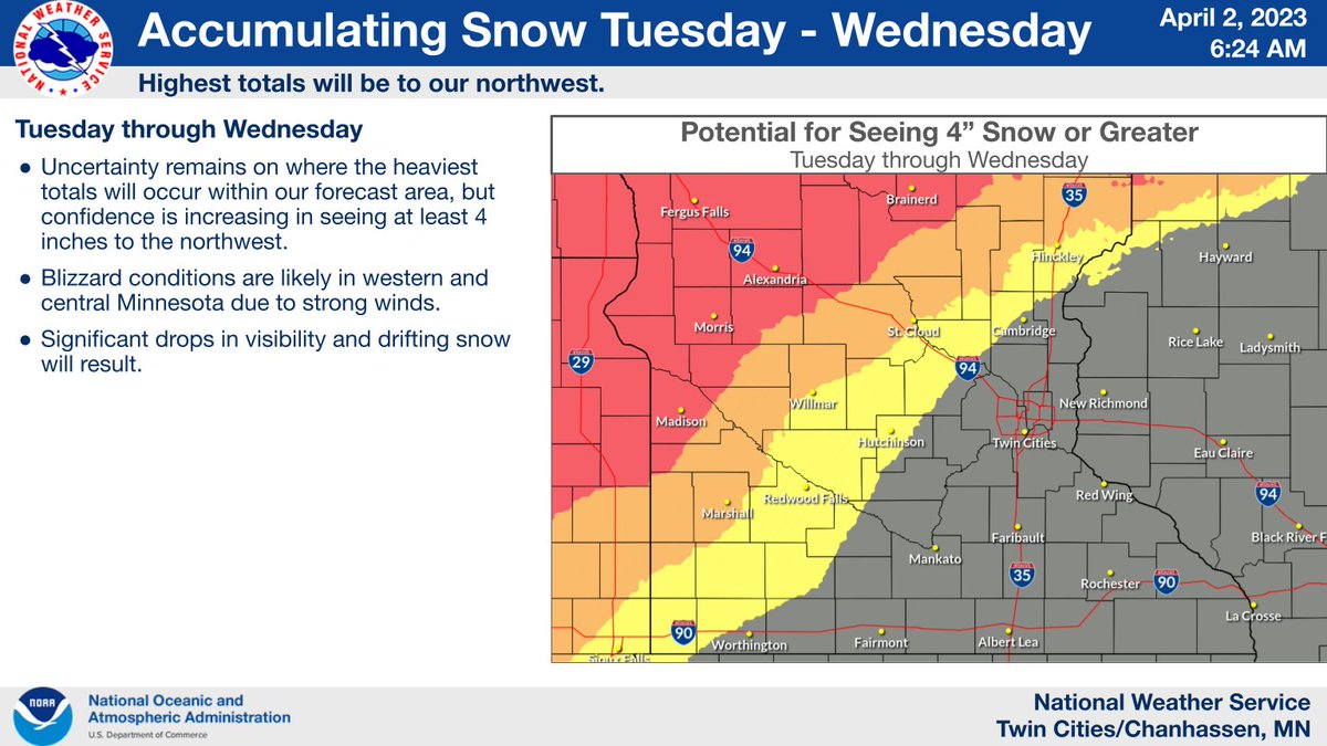 NWS Twin Cities tweet media