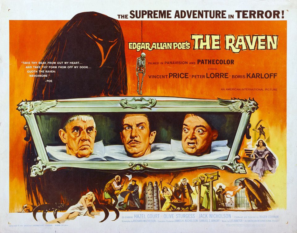 Olga_Greco72's tweet photo. The Raven
1963
Реж. Роджер Корман
7/10 🪶 https://t.co/W4oobtruY2