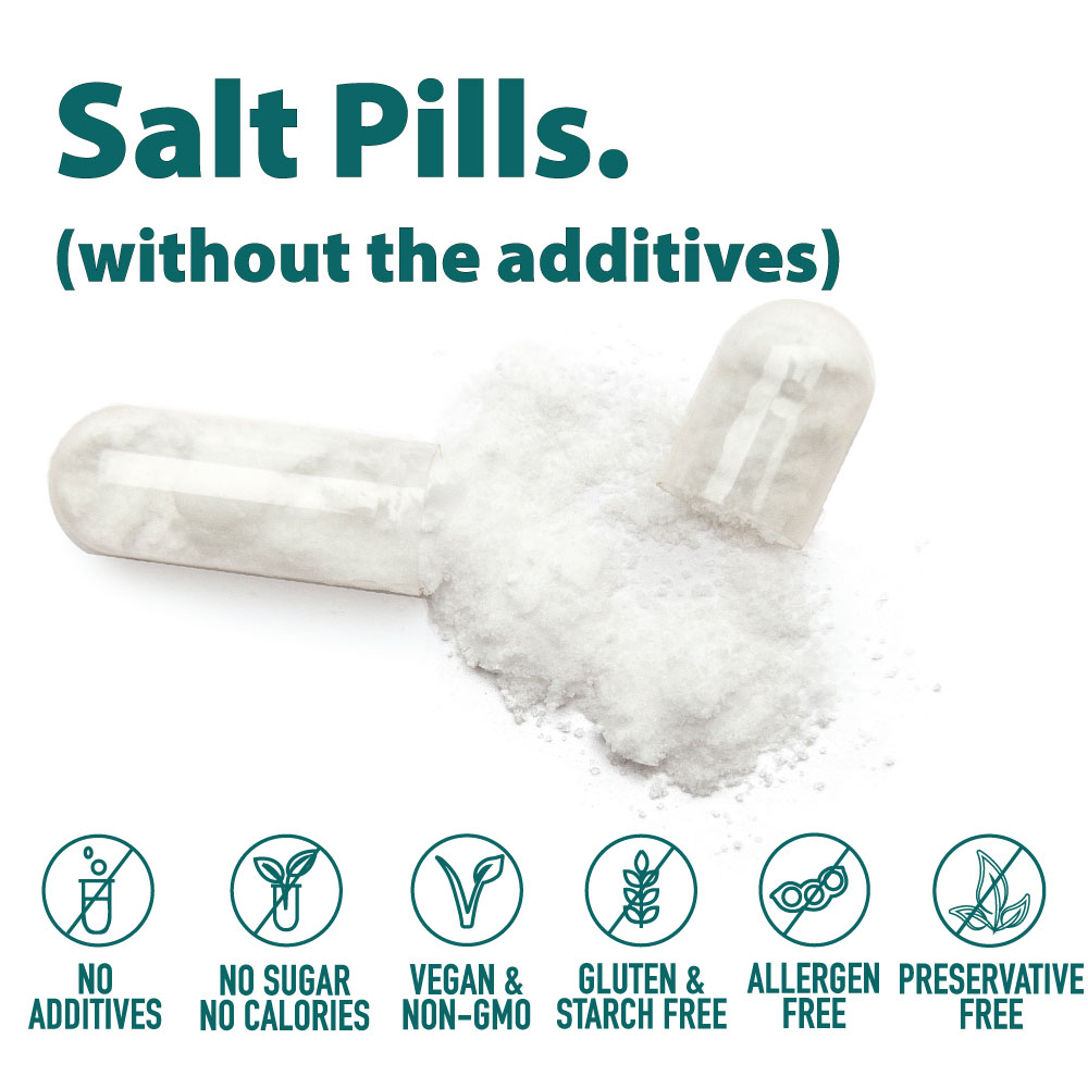 Did you know Klaralyte Salt Capsules have no additives or hidden ingredients? #klaralyte #allergenfree #nogmo