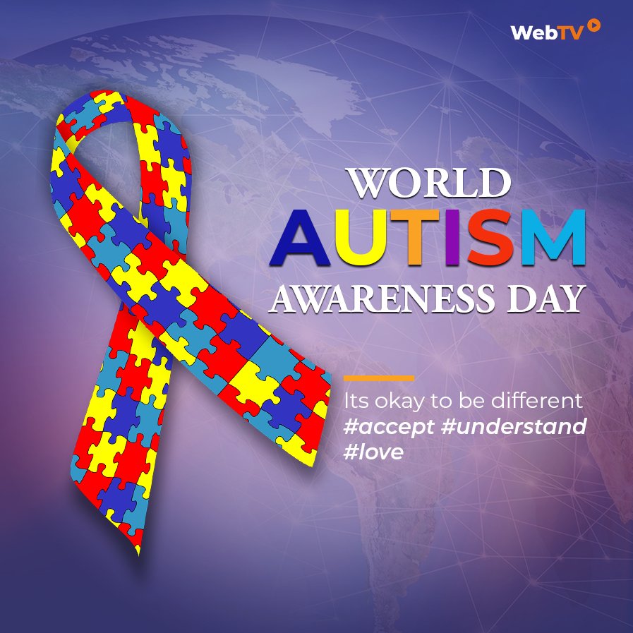 webtvnigeria's tweet photo. On World #AutismAwareness Day, we oppose discrimination, honor the variety of our global community, and reaffirm our commitment to people with autism.
#TransformingtheNarrative
#WebTV https://t.co/JJSLAOquUi