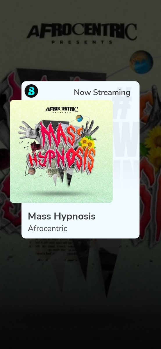 Listen to our debut album Mass Hypnosis by Afrocentric on @BoomplayKenya. boomplaymusic.com/share/album/66…