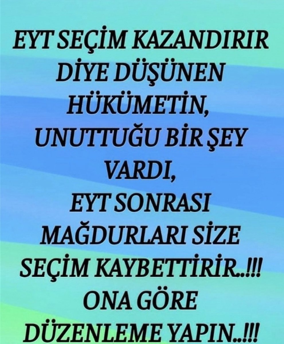 adilemeklilik's tweet photo. Sayın @Akparti  Değerli Genel Başkanı ve Cumhurbaşkanımız @RTErdogan , 8 Eylul 99 sonrası için “ONLAR BILEREK İŞE GIRDI” diyen ve vatandaşları ayrıştıran Sayın Bakanınız @vedatbilgn size bu seçimi kaybettirecek. Lütfen bir şekilde YUKSEK ÖĞRENİM, STAJ, DEPREM vs. 8 Eylul 99 sonrasi ise giren yaklaşık 15 milyon yurttaşımız için , Anayasanın Eşit Yurttaşlık ve Çalışma Barışı ilkeleri doğrultusunda KADEMELİ EMEKLİLİK YAŞ Düzenlemesinin bir an önce meclise göndermenizi rica ediyoruz. 15 milyon insanı bu yaşadıgı ADALETSİZLİK duygusuyla lütfen SANDIĞA götürmeyin. Saygılarımla #2000LereKADEME #2000LerMeclise #Otizm #OtizmFarkındalıkGünü #besiktasinmacivar #BJKvFB #UzmanCavus #ArtikSiraStajda #Yeşil @ProfDrErsanSen @ikalin1 @SaadetPartisi @ProfDrHulagu @hamzayerlikaya @alpayozalan35 @avhamzadag @omerrcelik @mustafaelitas @fahrettinaltun @drfahrettinkoca @orhankrkrt @AvOzlemZengin @MHP_Bilgi @rprefahpartisi @ErbakanFatih @dbdevletbahceli @Mustafa_Destici @bbpgenelmerkez