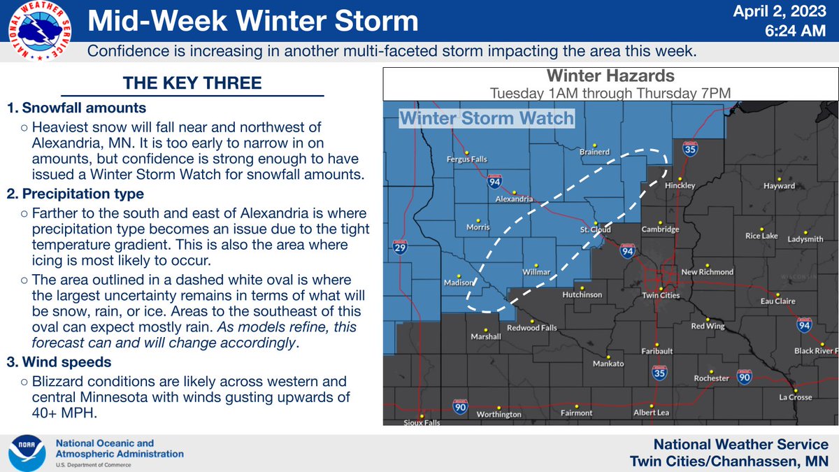 NWS Twin Cities tweet media