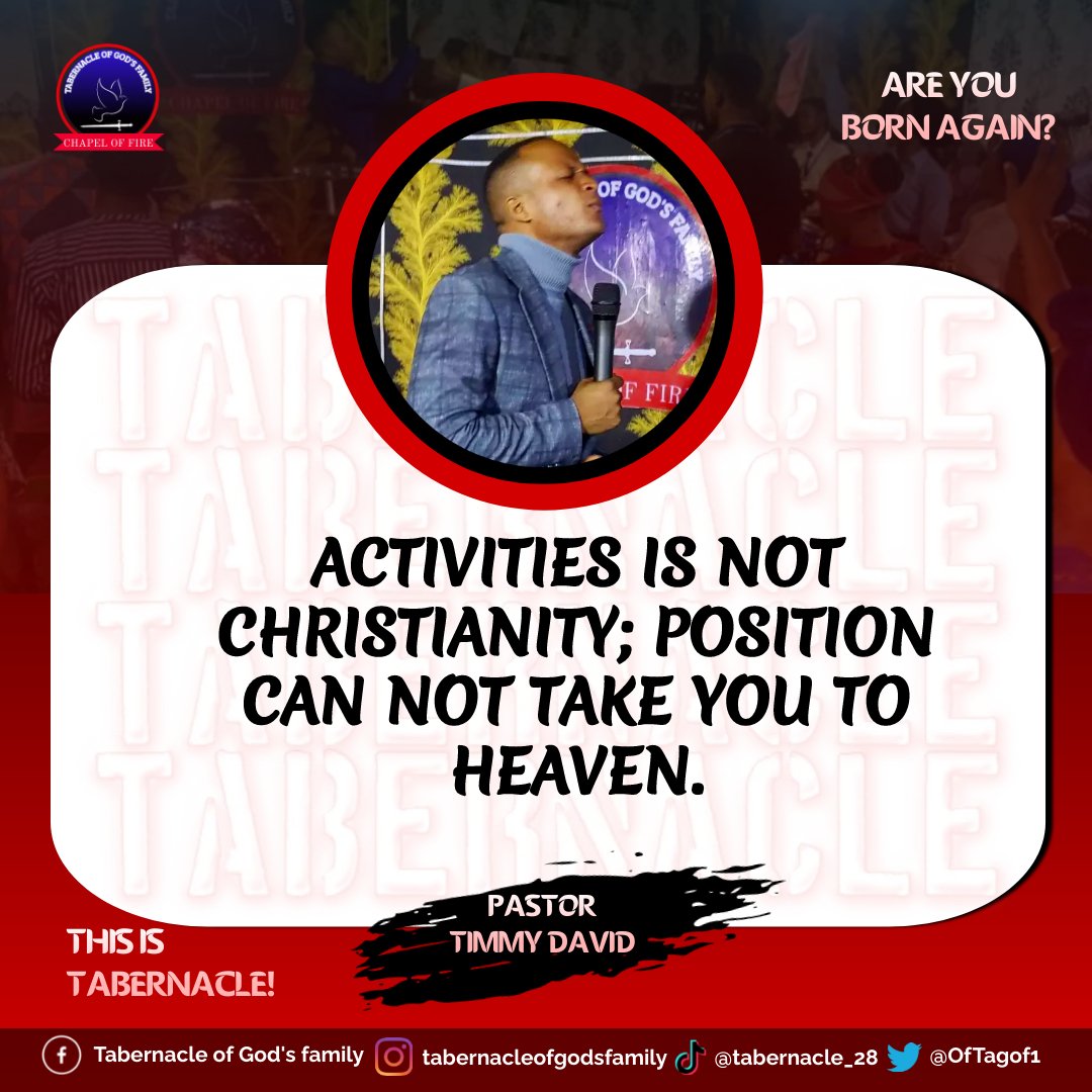 FGCCworldwide's tweet photo. Excerpts from second service.
This is a timely message from God to his Dear people, we are in a season to verify if we are still in God <2 Corinthians 13:5.
#Tagof
#Excerpts
#Secondservice
#strategyforachievement
#Greatlight
#Pastortimmydavid https://t.co/rZAtheTL0y