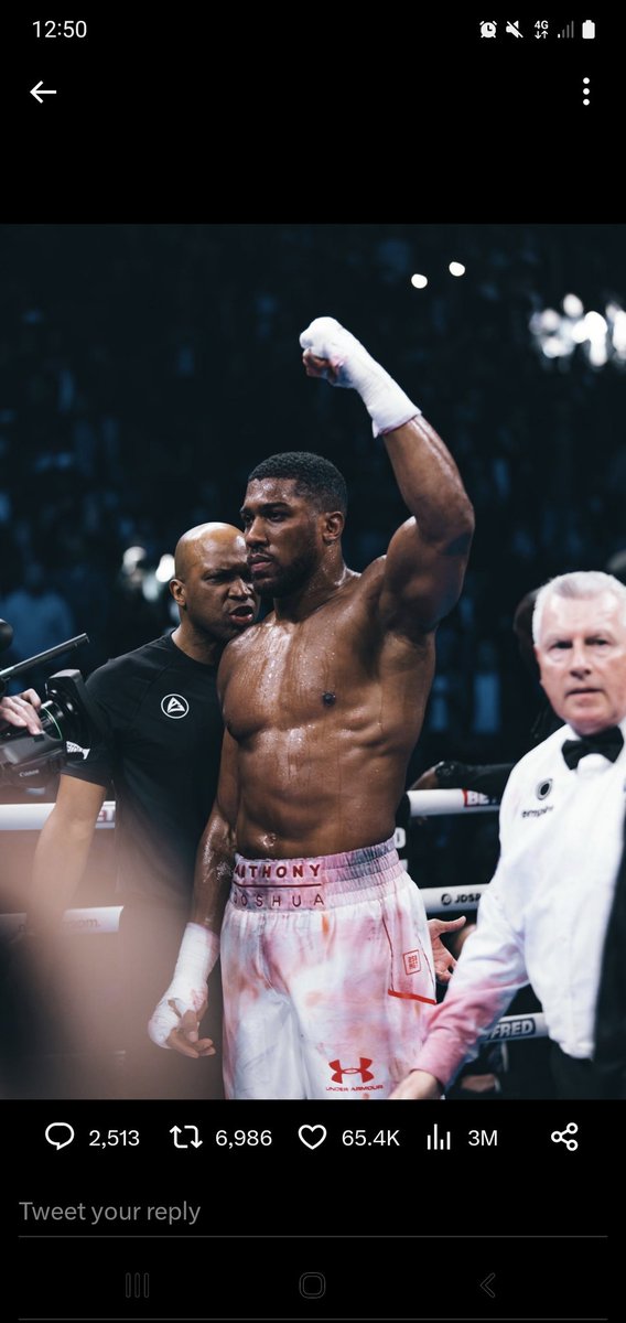 Congratulations <a href="/anthonyjoshua/">Anthony Joshua</a>. More wins.
