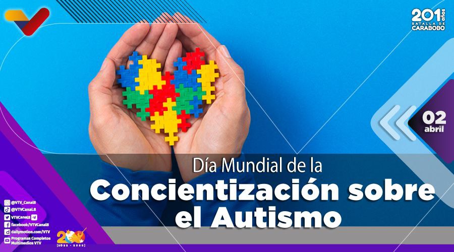 #EFEMÉRIDE🗓️| Cada #02Abr se celebra el Día Mundial de Concienciación sobre el Autismo, esta fecha se instauró con el propósito de contribuir a mejorar la calidad de vida de todas las personas diagnosticadas con esta condición.

#DomingoDeRamos