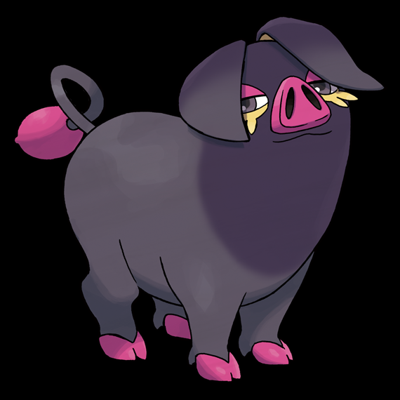 DailyPokemon2's tweet photo. The Pokemon of the day is Oinkologne! https://t.co/7baQ27cly4