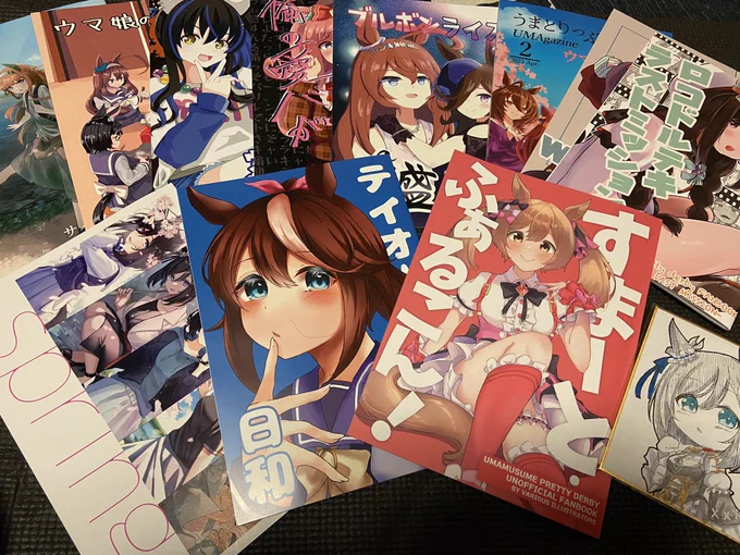 いっぱい買わせていただきました(*'꒳`*)じっくりみたいと思います 
