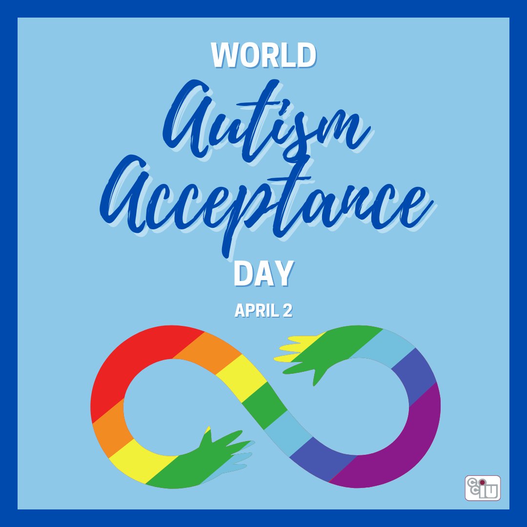 Today is World Autism Acceptance Day! This day celebrates the autistic community and emphasizes the importance of enhancing available supports to empower people across the spectrum to live full and happy lives!💙
