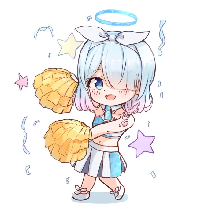 32日 SD応援団 アロナ#100日チャレンジ #ブルアカ 