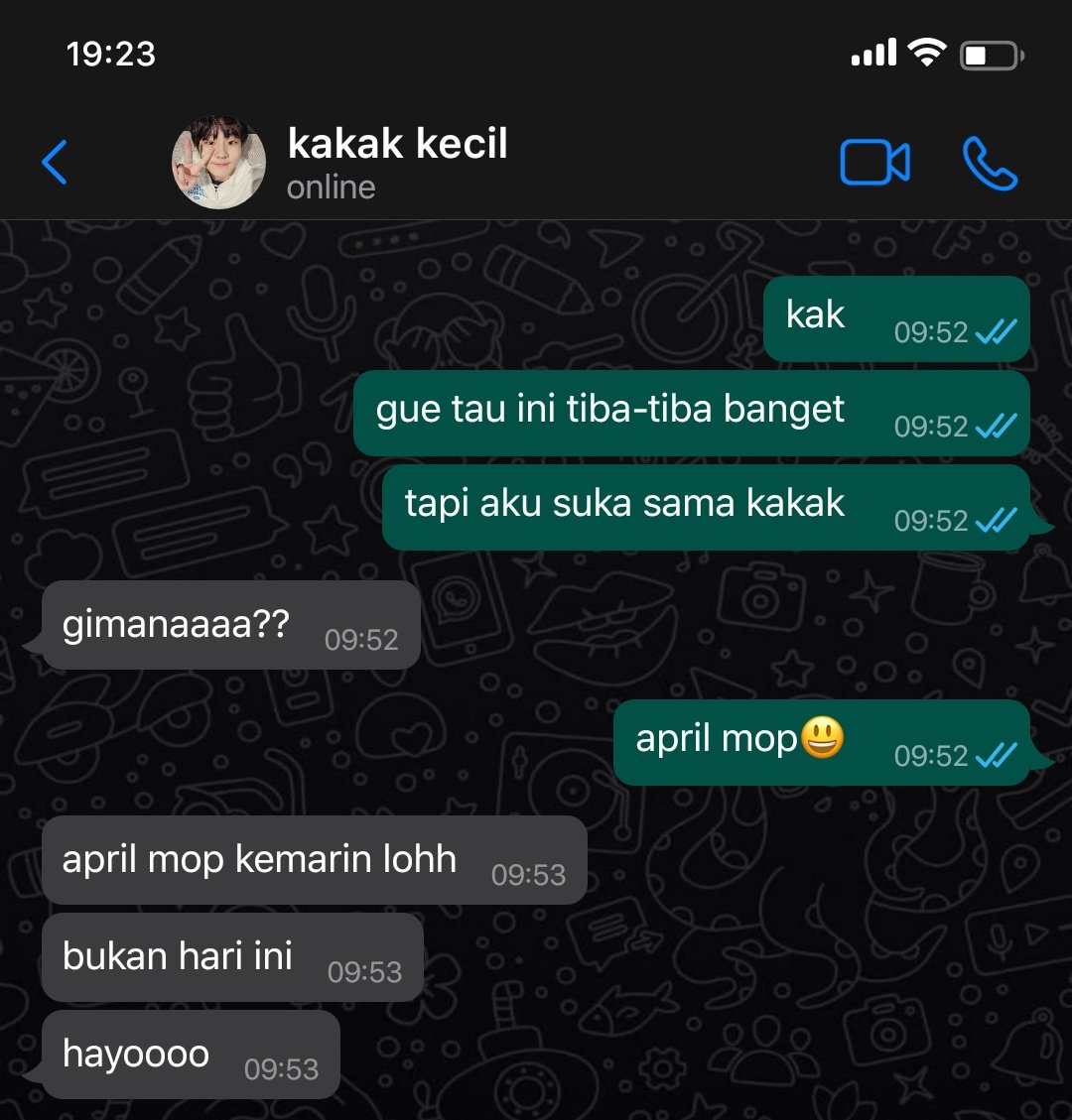 49asadesu's tweet photo. #jakewon
#nikwon / #wonki

edisi april fools, tapi udah lewat sehari
》migunilo-marinilo https://t.co/jjrqNOmSsJ