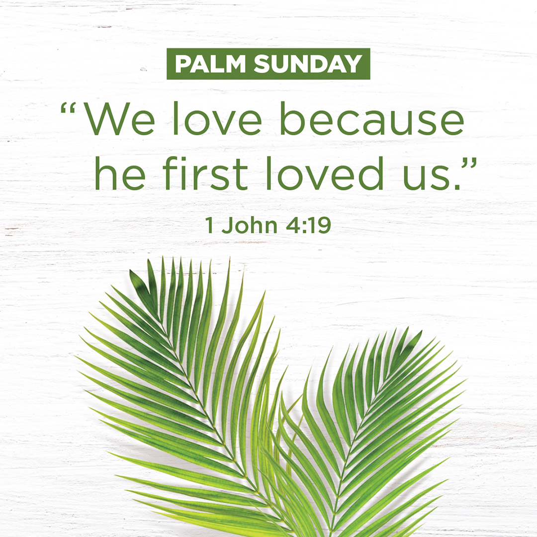 Have a joyous Palm Sunday! May the blessings of the Lord be with you as we begin Holy Week. #PalmSunday