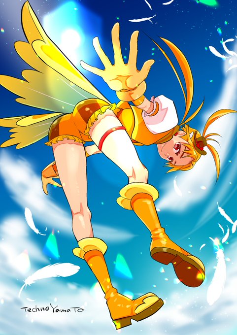 キュアウイング勢いだけで描いた!
#precure 