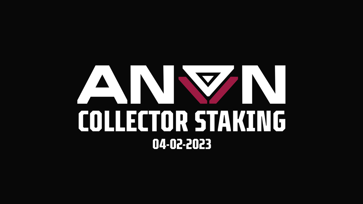 _AnonNFT's tweet photo. Get ready for the Anon Collector Staking – launching today! The earlier you stake the better..

Notis on 🔔 https://t.co/ZRX40vgy28