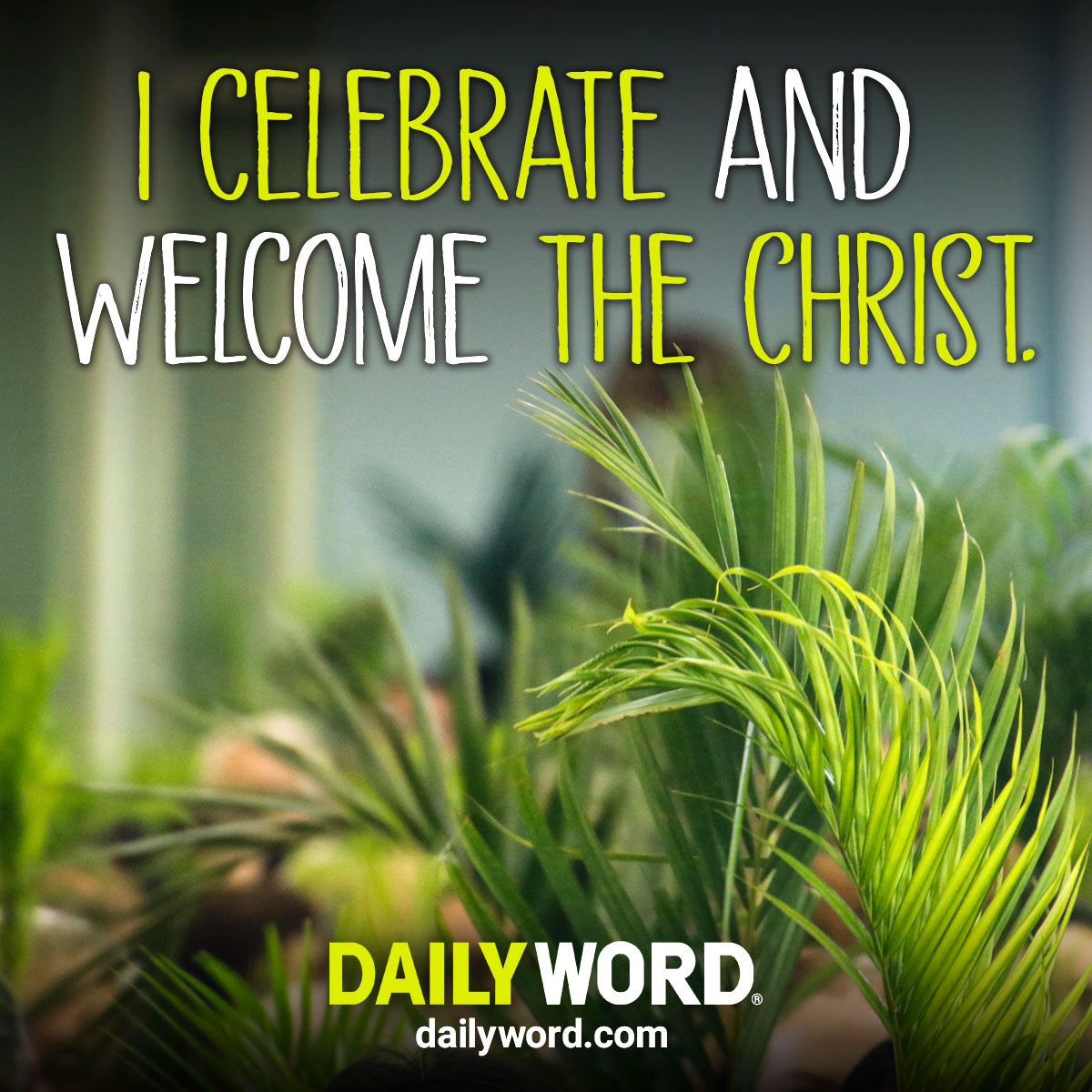 #Unity4Today #LivingUnity #beUnity #DailyFillmore #dailyword #JesusOfNazareth #theChrist #PalmSunday2023 #Jerusalem 💚🌴