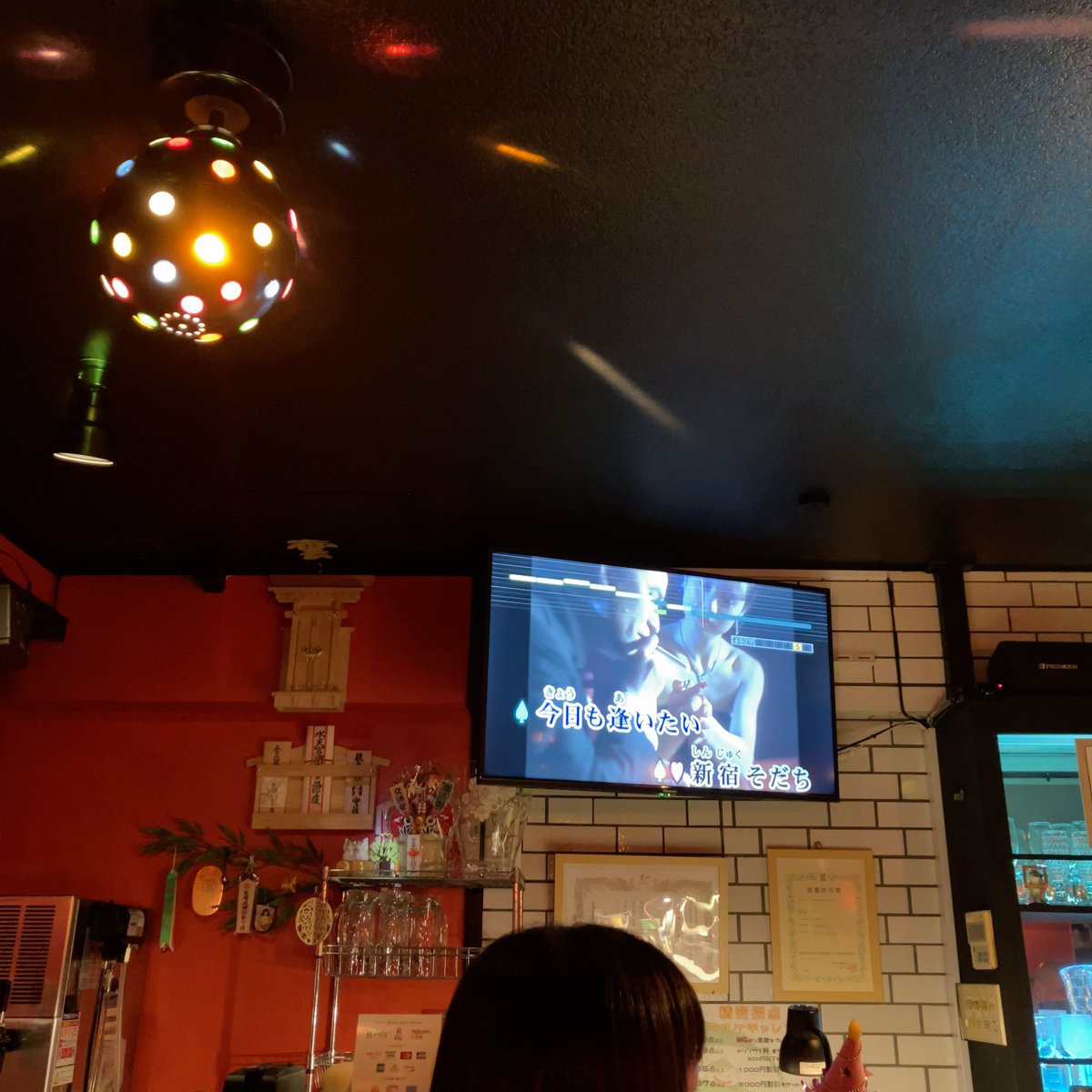 MJ5016's tweet photo. 食後の #カラオケ
#MGPUB #カラオケ #PUB #阪神出屋敷駅 北へ徒歩8分 #尼崎市 https://t.co/pyv9aFb67X