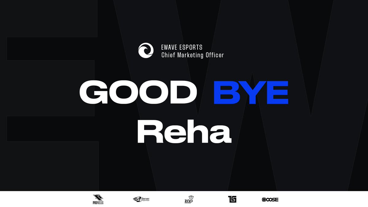 📢 EWAVE ESPORTS SAGT DANKE 📢

Auf Wiedersehen @Rehaanisch 🥲😭
In den 1,5 Jahren, mit ein paar Unterbrechungen, warst Du dem Verein ein treuer Mitarbeiter, doch heute trennen sich leider die Wege. 💙🤍
Wir wünschen dir alles gute auf deinem weiteren Weg, lass dich mal blicken!