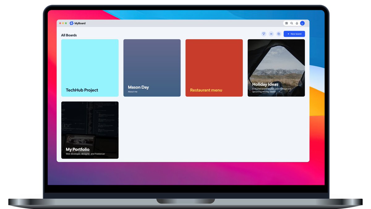 MyBoardCo's tweet photo. Using MacOS? Download the official MyBoard Desktop app to get more out of your boards and cards

https://t.co/blUGNhyOX1 

#desktop #macos #download #free https://t.co/Qe2Au6nSkD